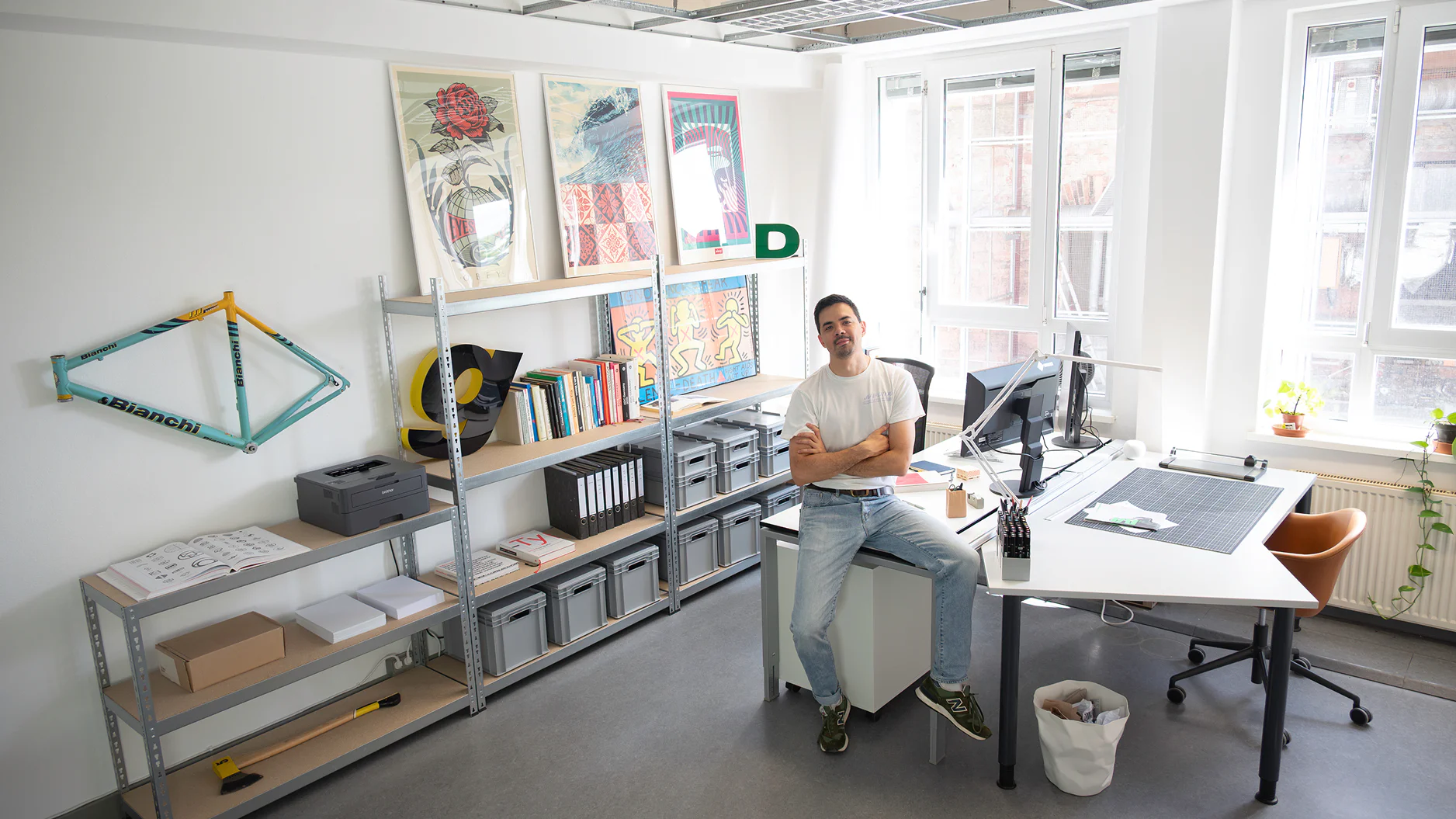 Studio leokawa – Arbeitsstudio in Frankfurt.